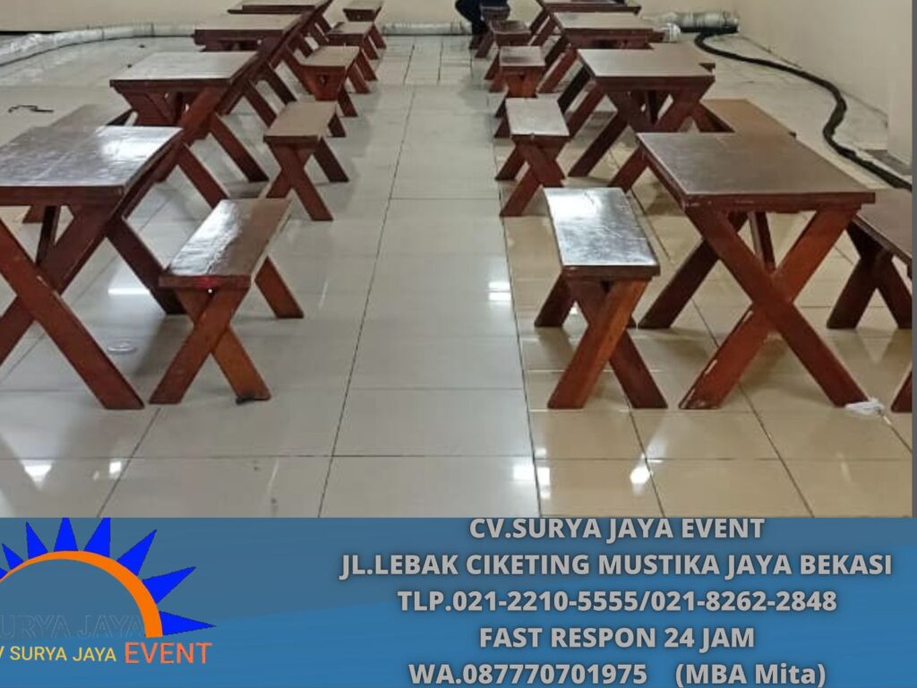 Sewa Kursi Taman Kaki Extra Area Terdekat Jakarta