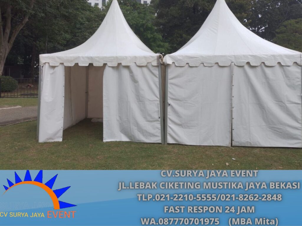 Jasa Sewa Sarnafil Tenda Kerucut Ata Putih Jakarta