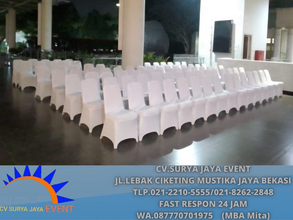 Pusat Sewa Kursi Bar Kotak Putih,Kursi Cover Putih Area Bekasi