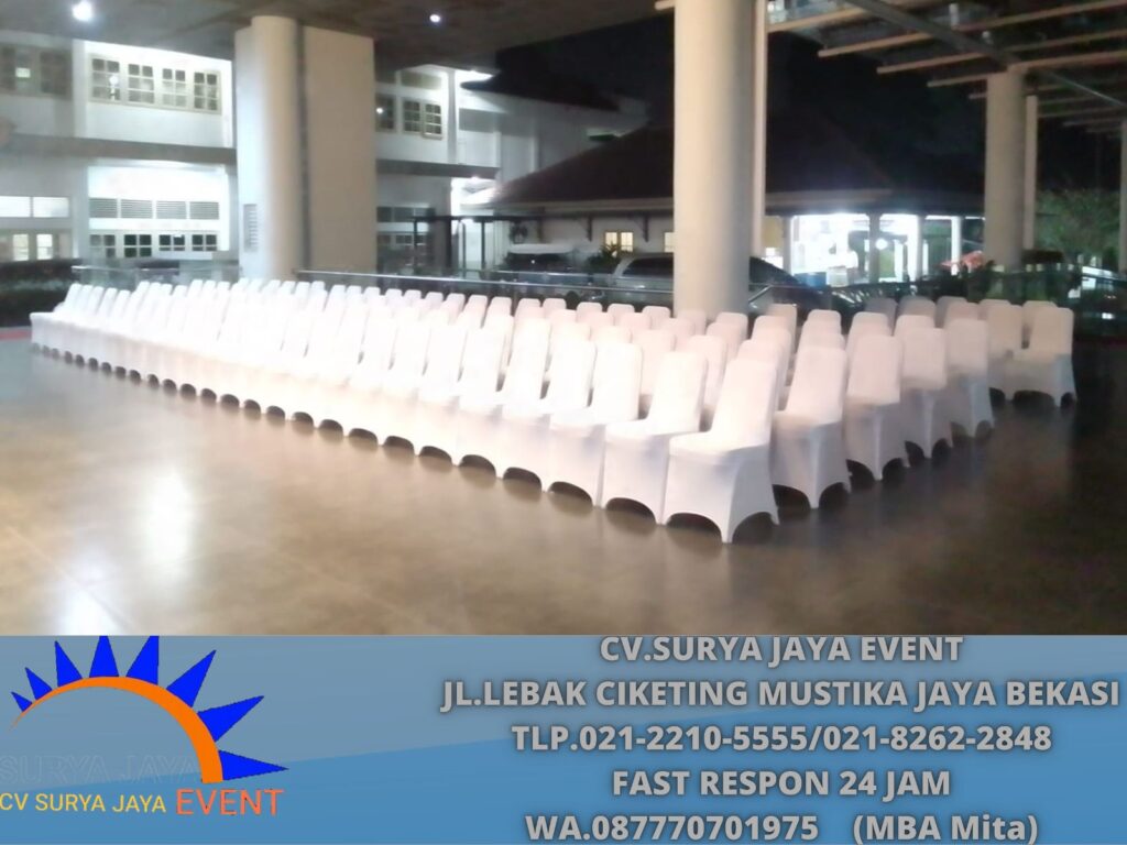 Pusat Sewa Kursi Bar Kotak Putih,Kursi Cover Putih Area Bekasi