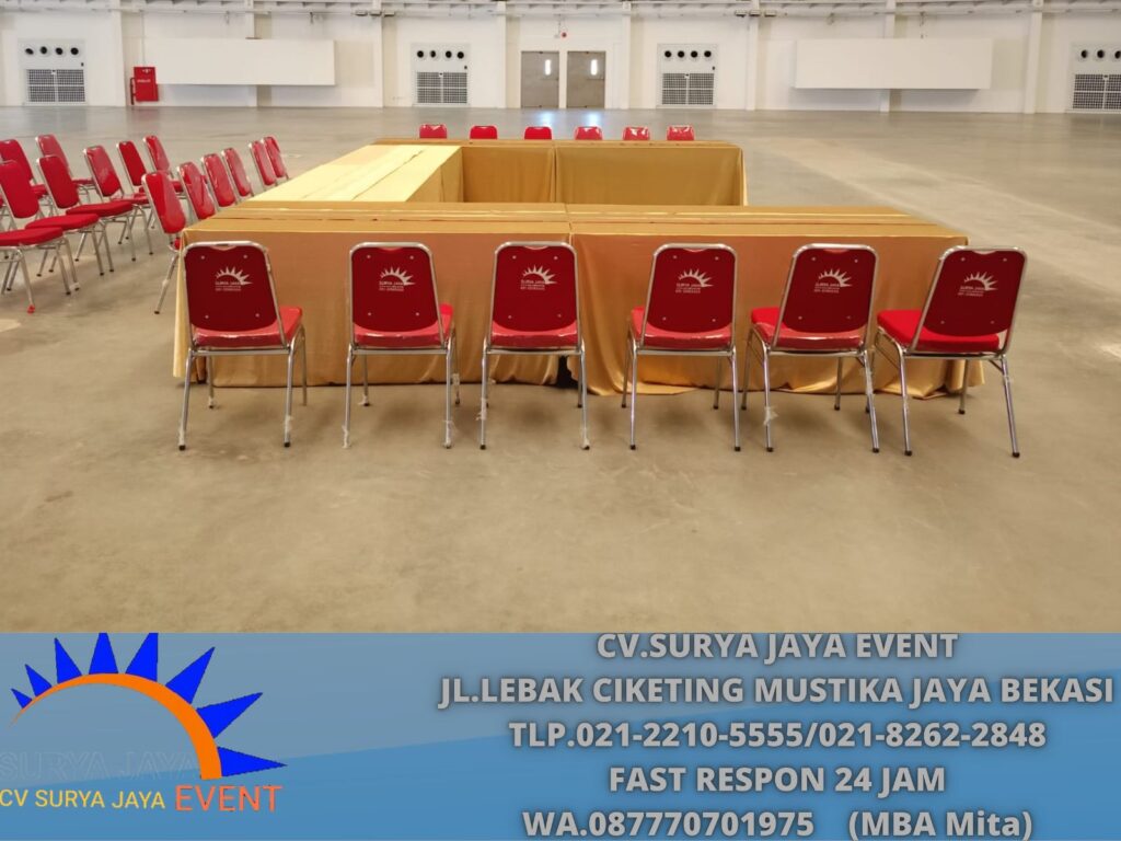 
Rental Meja Meeting Dan Kursi Futura Event PIK 2