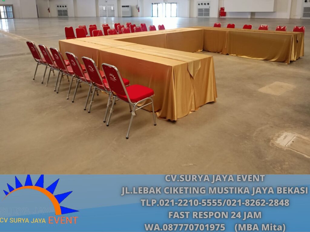 Rental Meja Meeting Dan Kursi Futura Event PIK 2