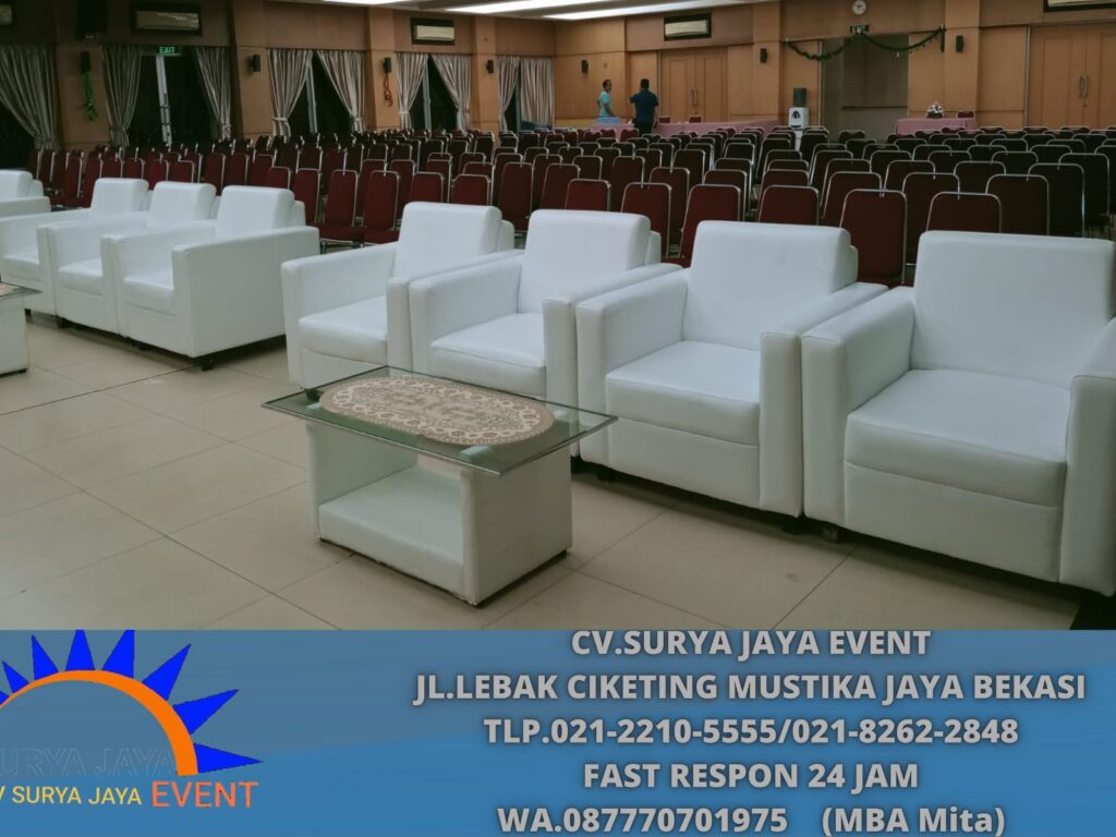 Pusat Sewa Sofa Putih Area PIK2