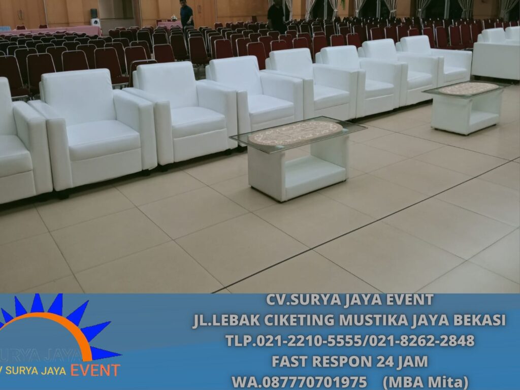 Pusat Sewa Sofa Putih Area PIK2