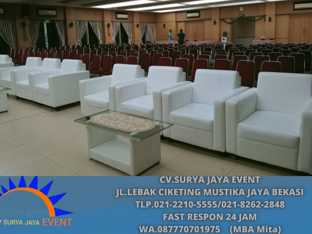 Pusat Sewa Sofa Putih Area PIK2