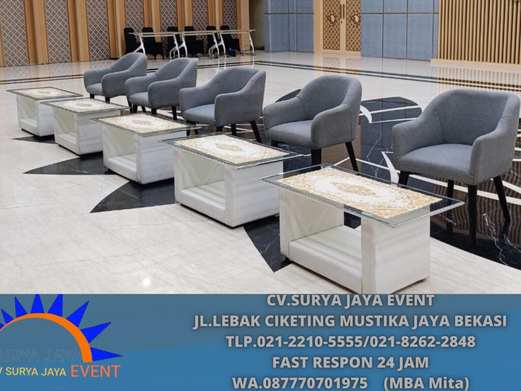 Rental Sofa Studio Busa empuk Event Puspomal Jakarta