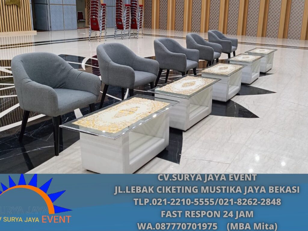 Rental Sofa Studio Busa empuk Event Puspomal Jakarta