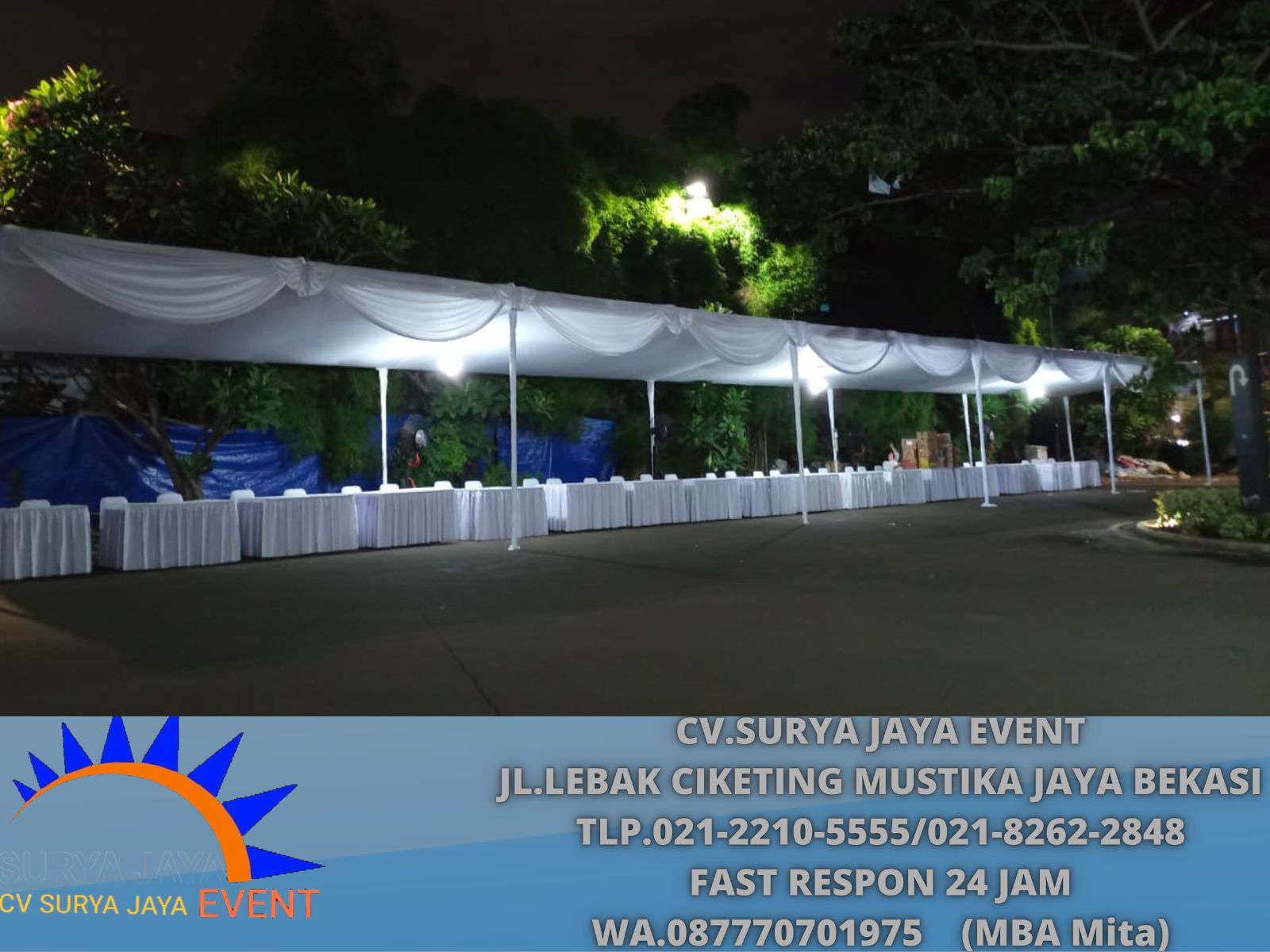 Tenda Plafon Putih,Flooring,Kursi Cover Putih (3)