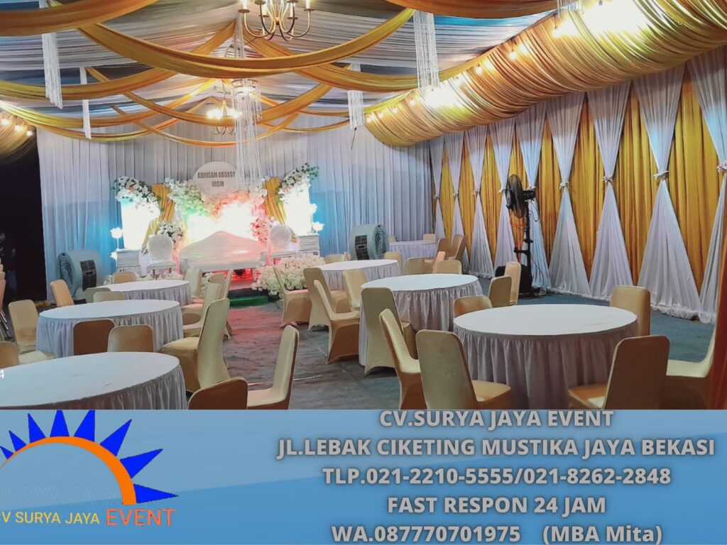 Sewa Tenda Serut,Kursi,Meja,Flooring,Barstool Area Cikarang