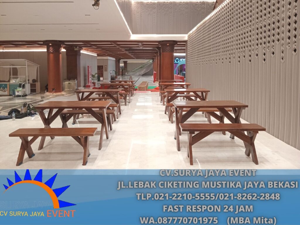 Gudang Sewa Meja Kursi Taman Event Cikini 82