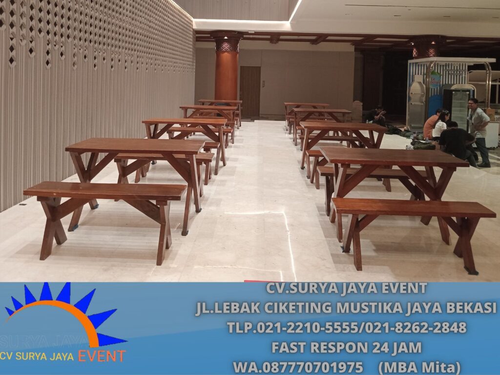 Gudang Sewa Meja Kursi Taman Event Cikini 82
