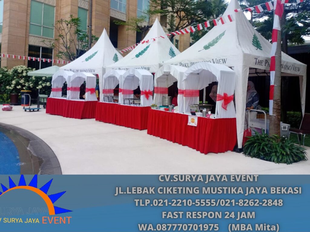 Sewa Meja Stand Makanan Atau Meja Gubukan Area Bekasi