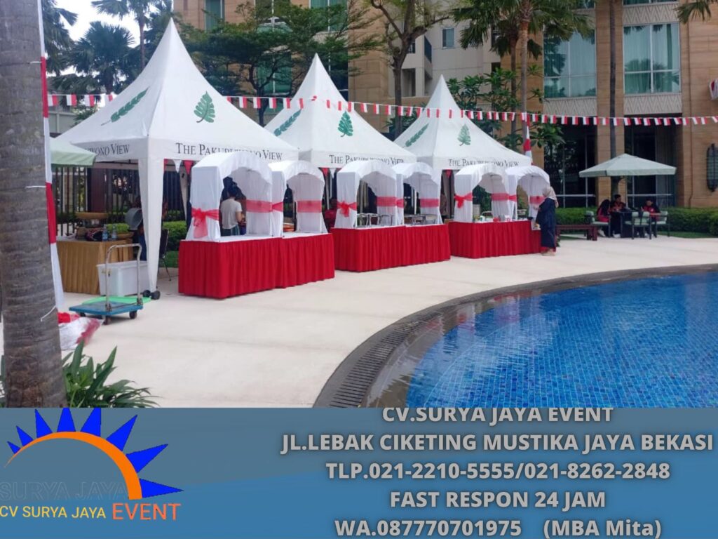 Sewa Meja Stand Makanan Atau Meja Gubukan Area Bekasi