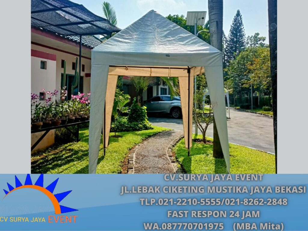 Rental Tenda Cafe Atau bazar Aneka Ukuran Area Depok