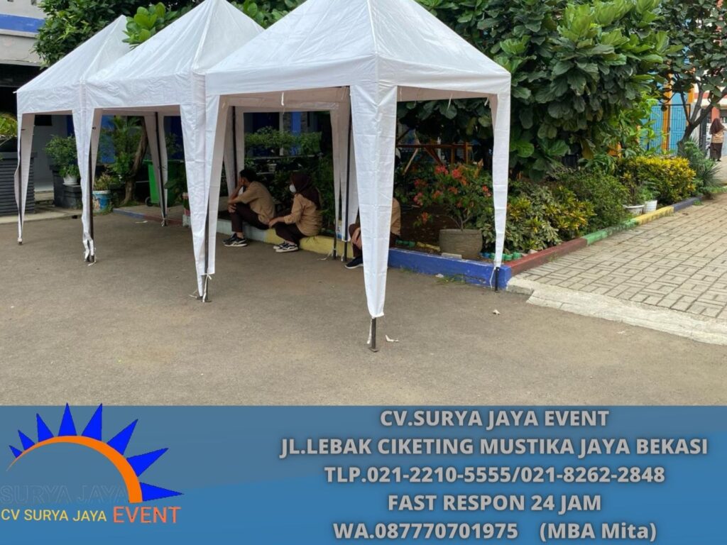 Rental Tenda Cafe Atau bazar Aneka Ukuran Area Depok