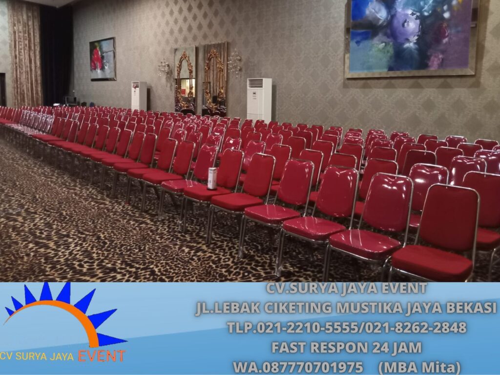 Sewa Kursi Event Polos Tanpa Cover Cipayung Jakarta
