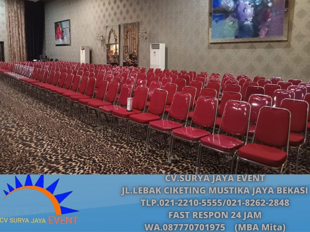 Sewa Kursi Event Polos Tanpa Cover Cipayung Jakarta