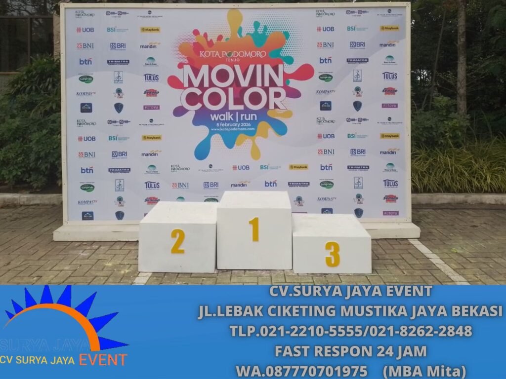 Sewa Backdrop,Panggung Juara Dan Tenda Jakarta