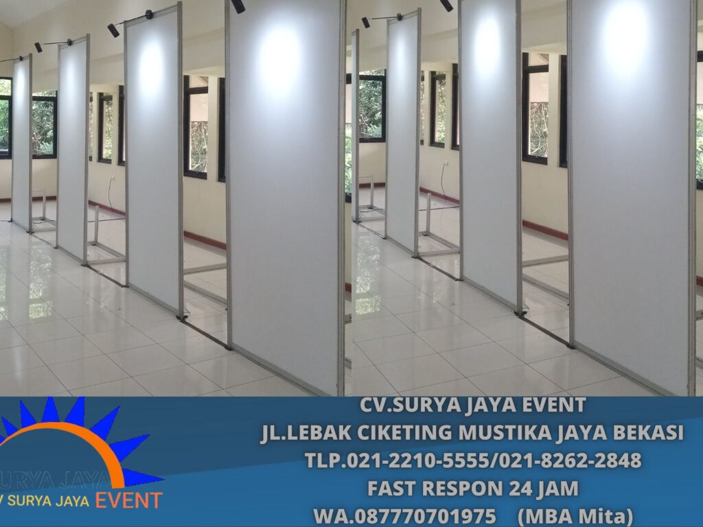 Sewa Partisi+Lampu Event TMII Sasono Langen Budoyo