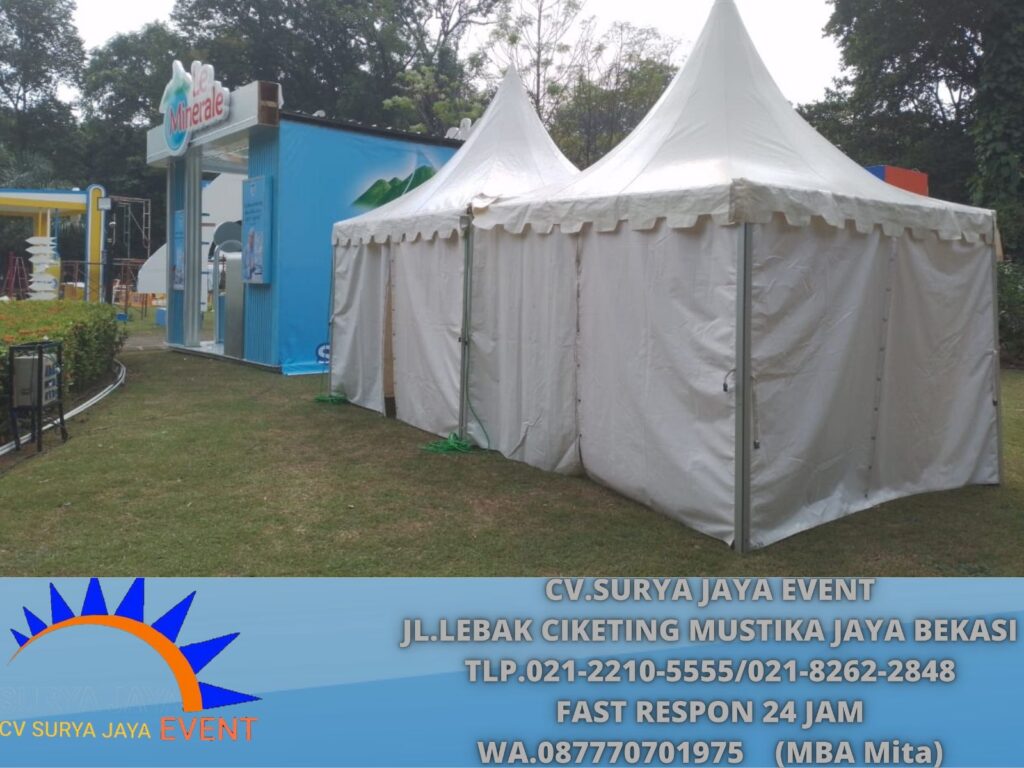 Rental Tenda Sarnavil 3x3 Event Superindo Pekayon