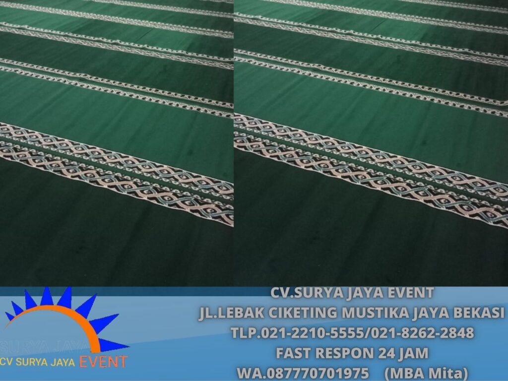 Sewa Karpet Panjang Sajadah Mushola Dan Masjid Jakarta