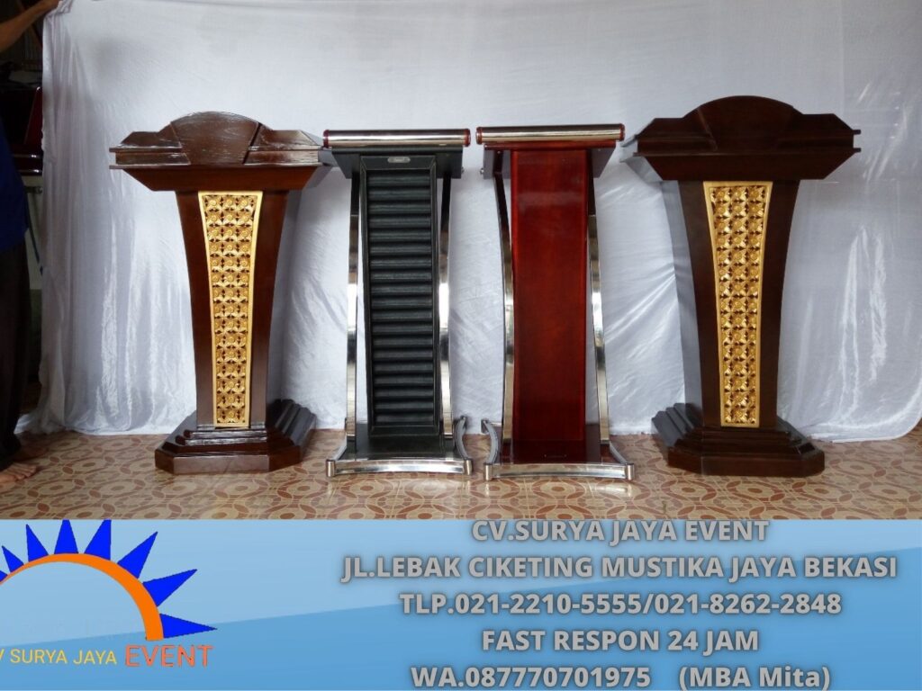 Sewa Puff,Barstool,Podium Hitam Jakarta
