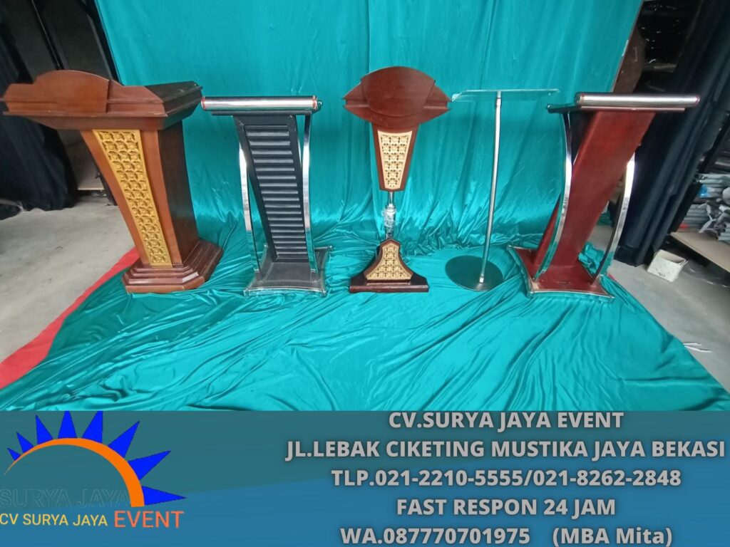Sewa Puff,Barstool,Podium Hitam Jakarta
