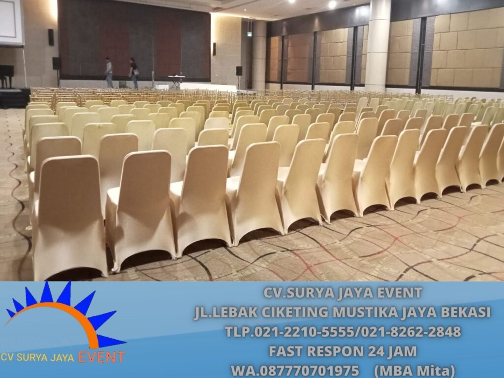Sewa Kursi Event Polos Dan Bercover Area Jakarta