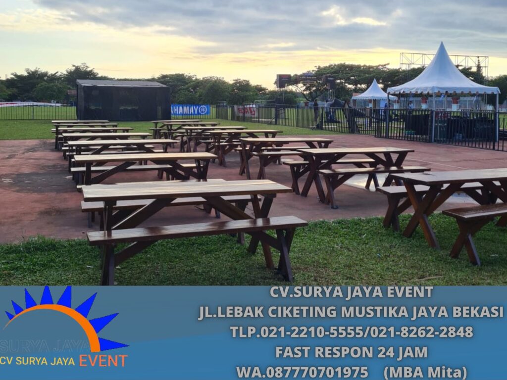 Sewa bangku Taman Kaki silang Area Bogor