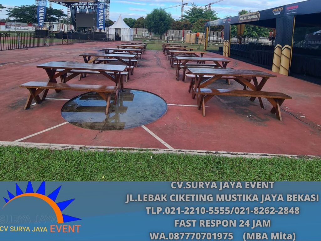 Sewa bangku Taman Kaki silang Area Bogor