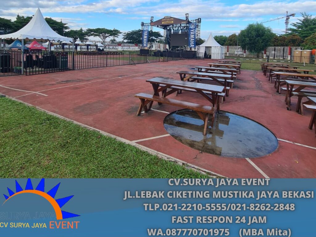 Sewa bangku Taman Kaki silang Area Bogor
