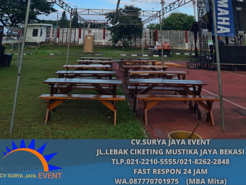Sewa bangku Taman Kaki silang Area Bogor