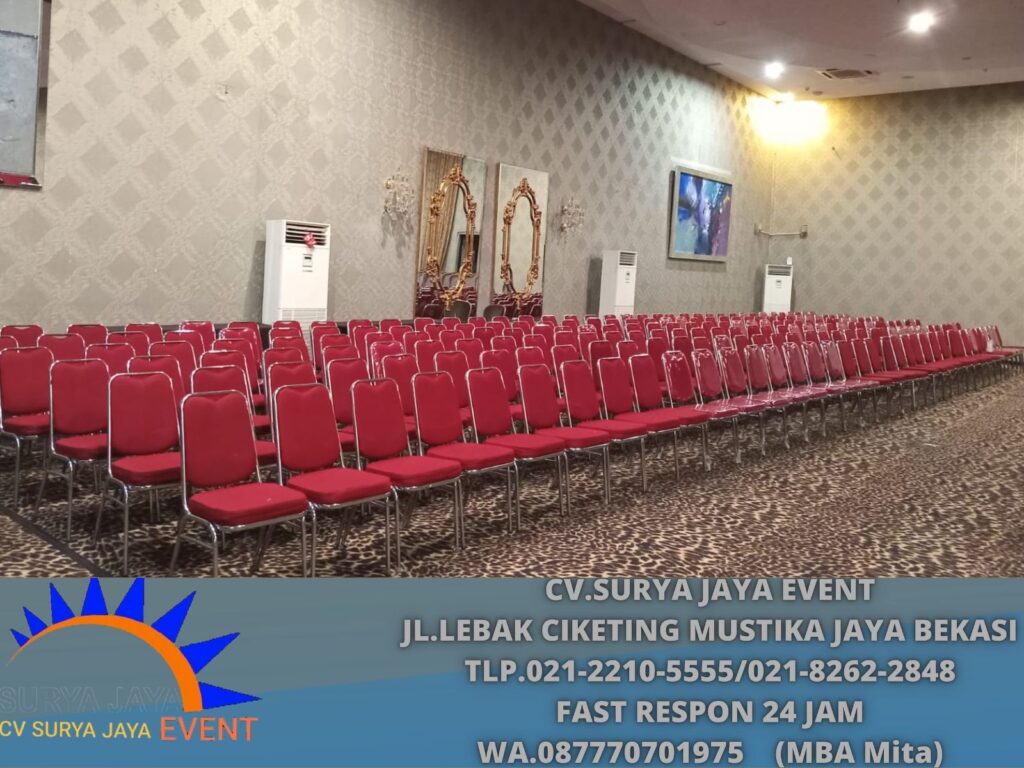 Sewa Kursi Event Polos Dan Bercover Area Jakarta