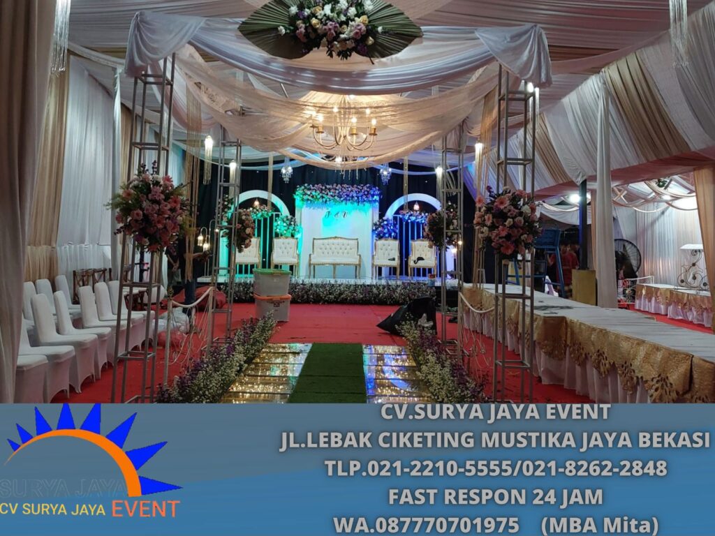 Jasa Dekorasi Wedding Pelaminan,Panggung,Tenda Jakarta
