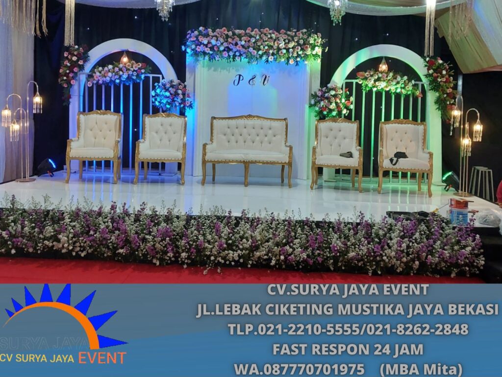 Jasa Dekorasi Wedding Pelaminan,Panggung,Tenda Jakarta