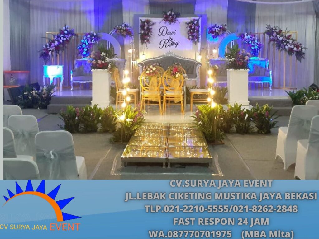Jasa Dekorasi Wedding Pelaminan,Panggung,Tenda Jakarta