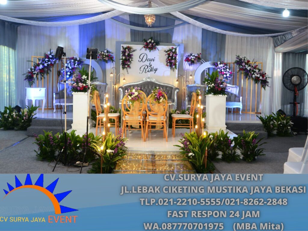 Jasa Dekorasi Wedding Pelaminan,Panggung,Tenda Jakarta
