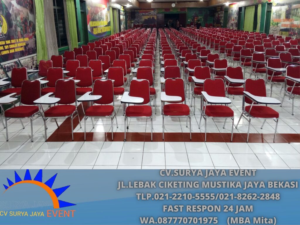 Sewa Kursi Test Lipat Stainless Jakarta