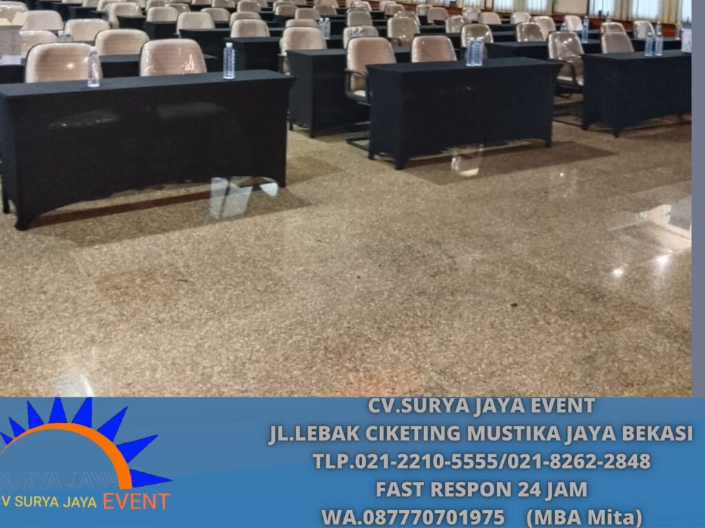 Sewa Meja Ibm Hpl Dan Cover taplak Meja Area Depok