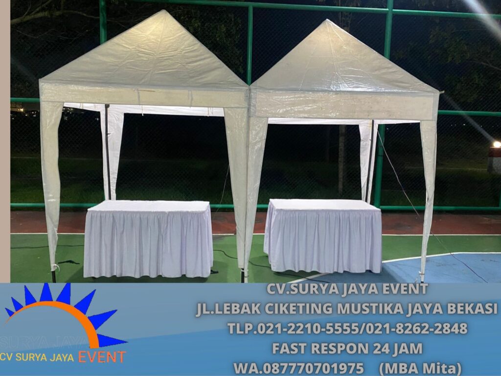 Rental Tenda 2x2m Event Jakarta Internasional Universitas