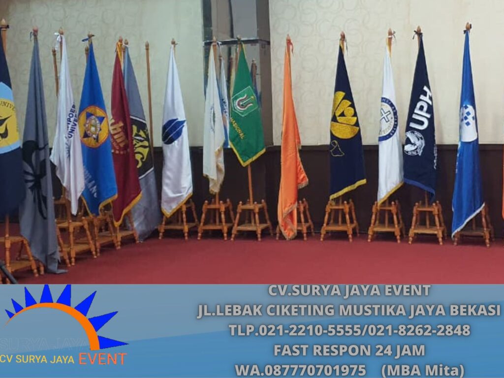 Rental Tiang Bendera VIP Kayu Dan Tiang Bendera Stainless Bogor