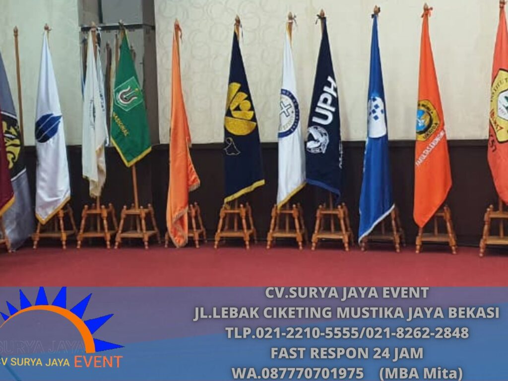 Rental Tiang Bendera VIP Kayu Dan Tiang Bendera Stainless Bogor