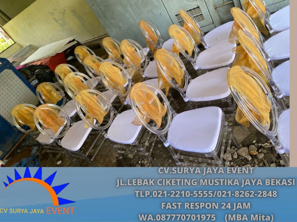 Sewa Kursi Olivia Acrylic Area Ciledug Tangerang