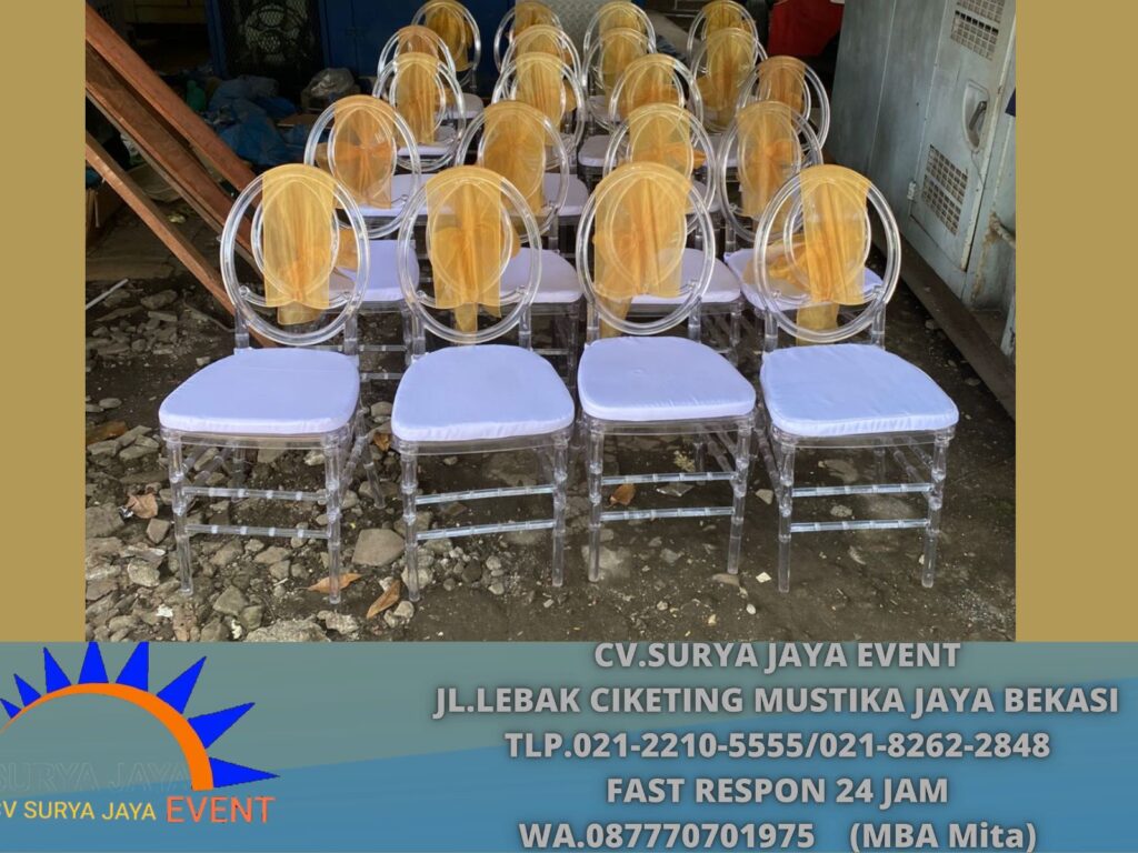 Sewa Kursi Olivia Acrylic Area Ciledug Tangerang