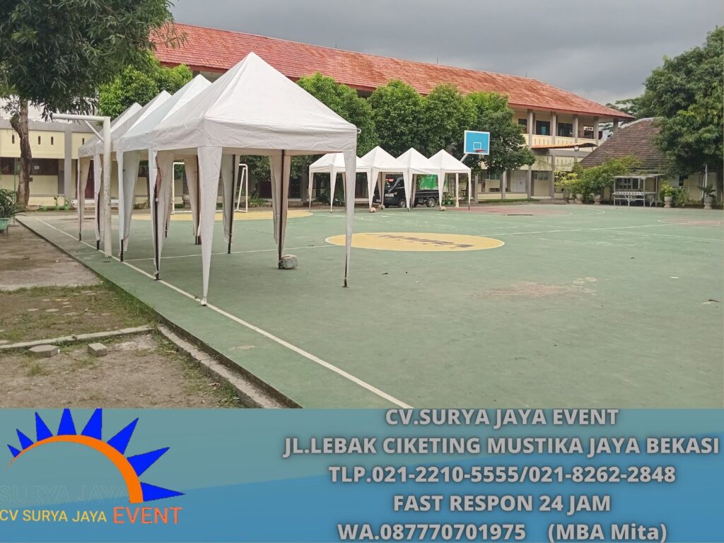 Rental Tenda Bazar 2x2m Siap Setting Jakarta Pusat