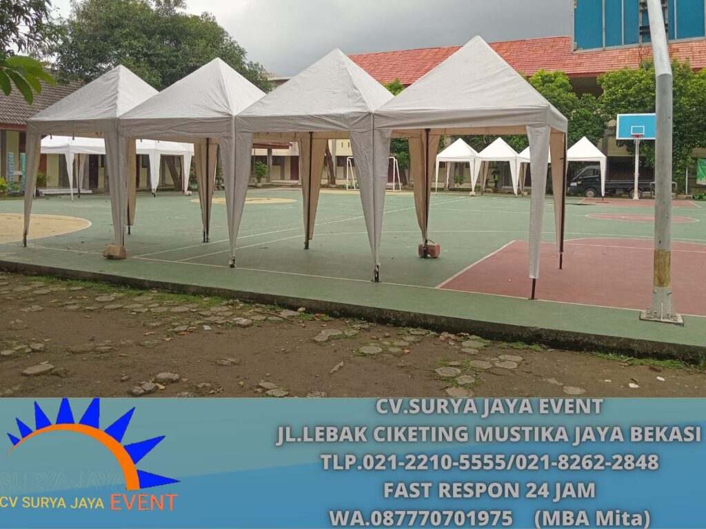 Rental Tenda Bazar 2x2m Siap Setting Jakarta Pusat