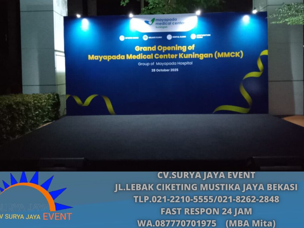 Menyewakan Backdrop Dengan Berbagai Tema Acara Terdekat Jakarta