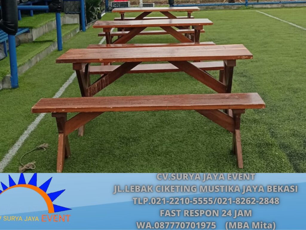 Menyewakan Meja Kursi Taman Area Jakarta Selatan
