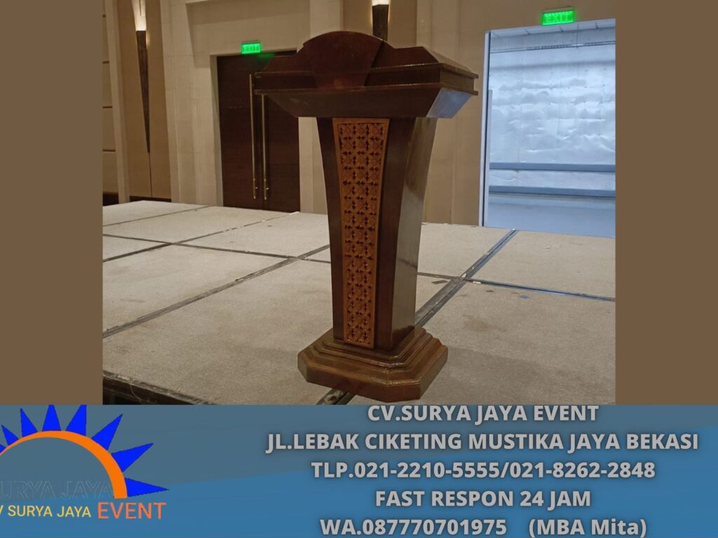 Rental round table,Kursi futura,Podium cokelet Jakarta