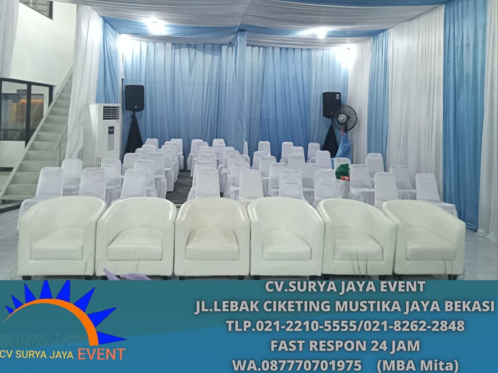 Sewa TENDA RODER, ARMS CHAIRS, SOFA OVAL Jakarta